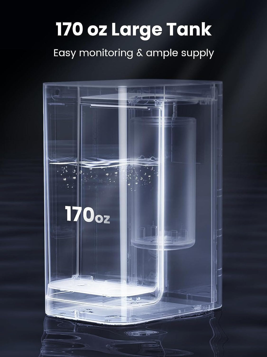 Waterdrop K19H Premium Auftisch Umkehrosmose Wasserfilter mit UV