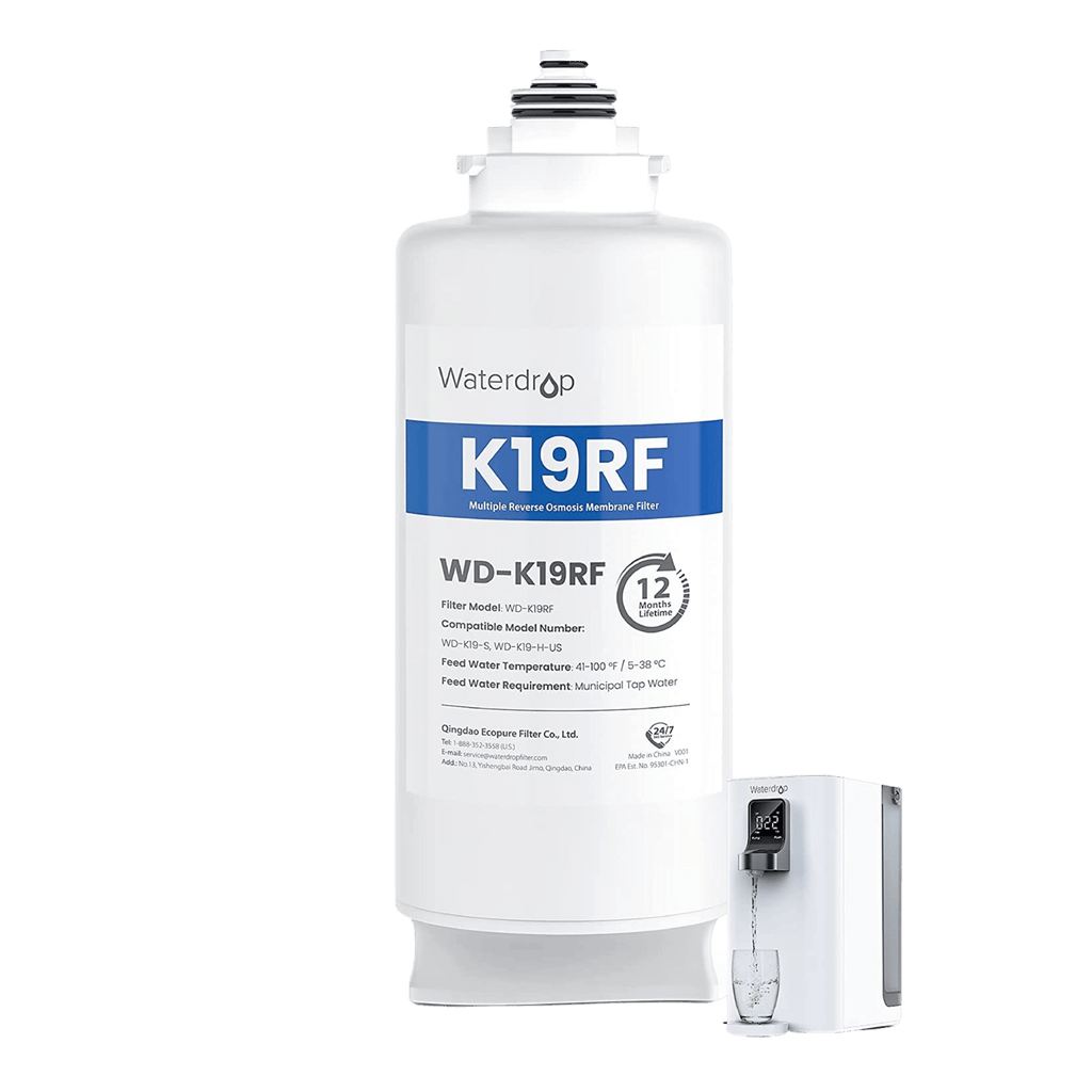 WD-K19RF Ersatzfilter für K19-H Umkehrosmose-Wasserfilter, 2-Year-KOMBO