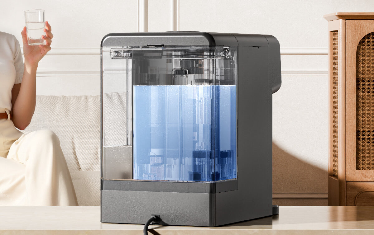 Großer Rohwassertank
