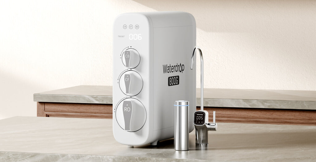 Waterdrop G3P800 Tankloser Umkehrosmose Wasserfilter 800 GPD