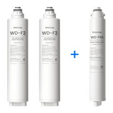 Waterdrop X8 RO-System Ersatzfilter-Kombiset – 800 GPD