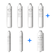 Waterdrop X8 RO-System Ersatzfilter-Kombiset – 800 GPD