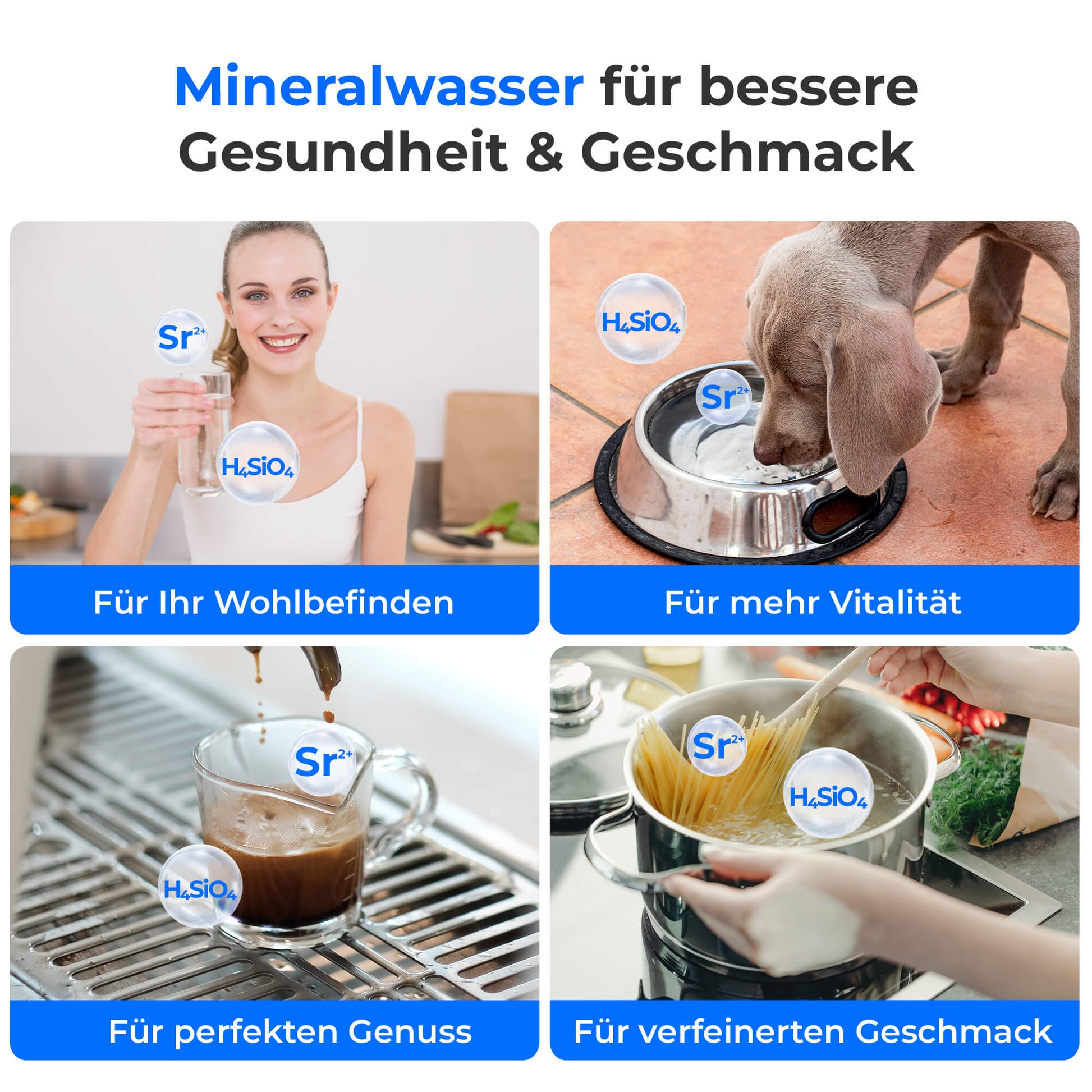 Waterdrop Remineralisierungs-RO-Wasserspender mit Heiß- & Kaltwasser, A2G
