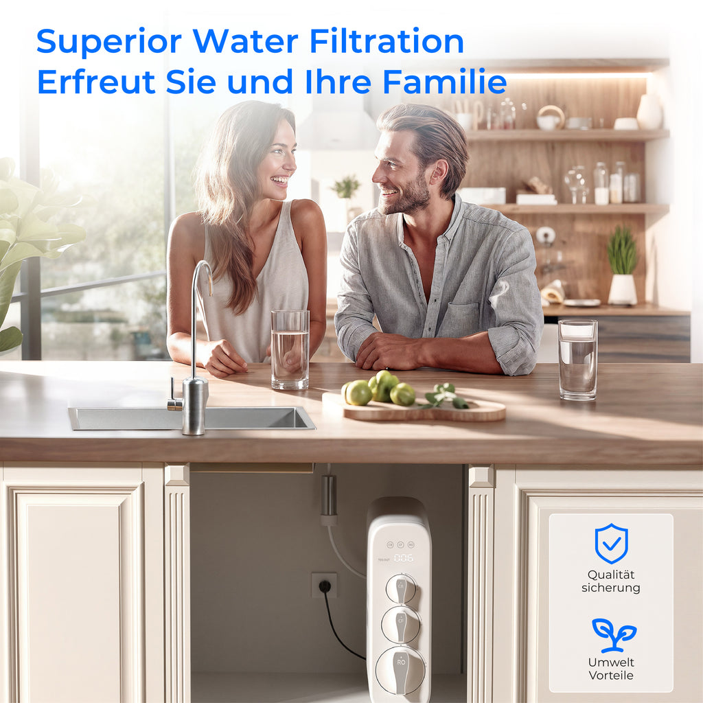 Waterdrop G3P800 Tankloses RO-System - Zusätzliches 1 weiteres Jahr