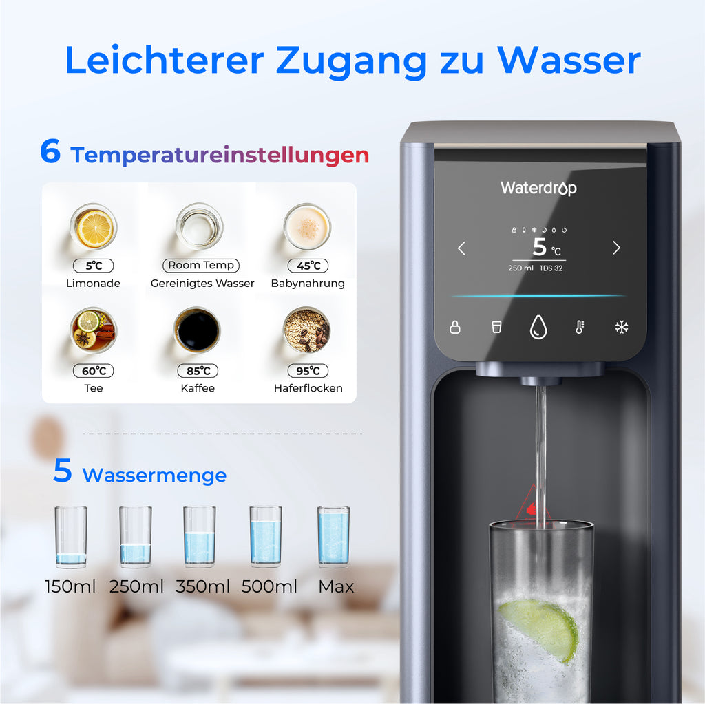 Waterdrop A1 Reverse Osmosis Hot-Cold Water Dispenser 