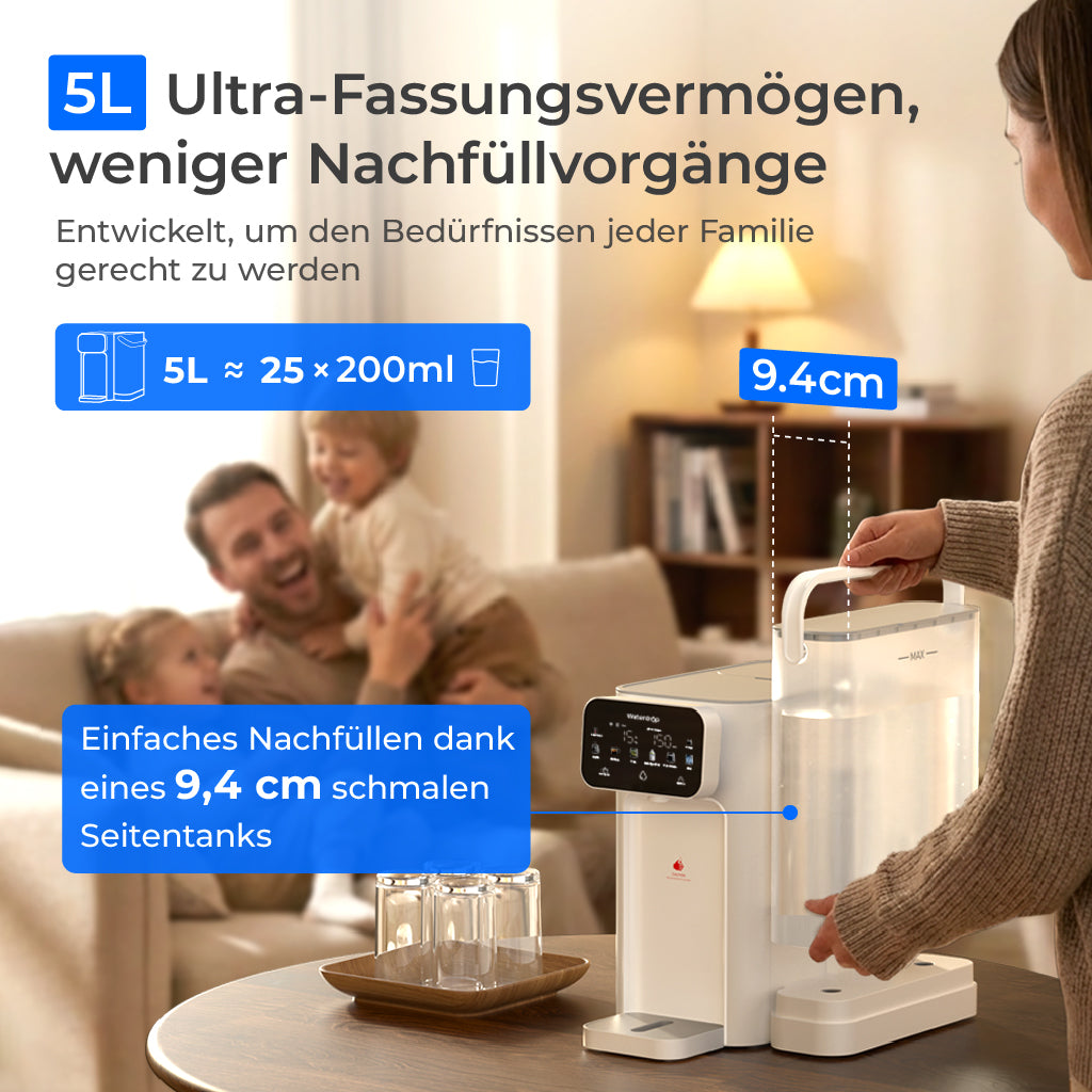 Waterdrop CT01 Wasserfilter-Spender – Sofort heißes & kaltes Wasser