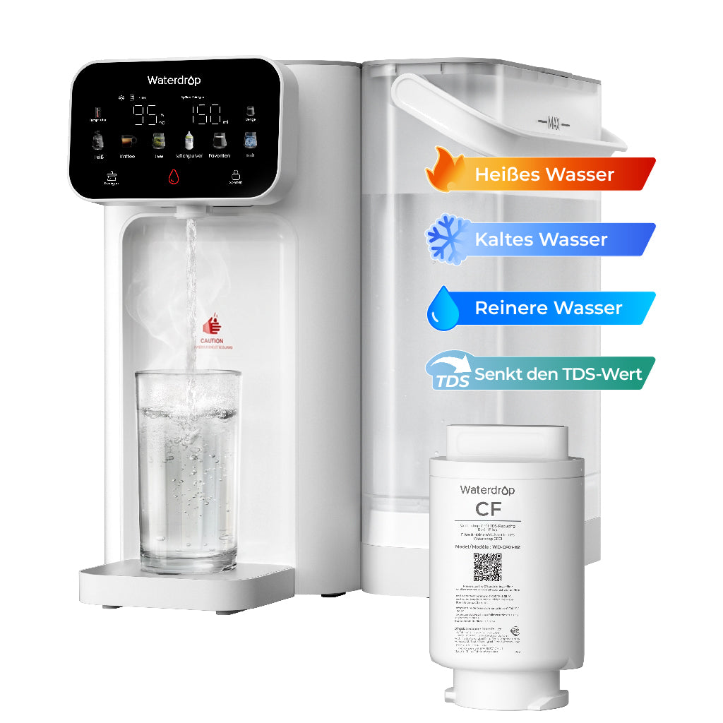 Waterdrop CT01 Wasserfilter-Spender – Sofort heißes & kaltes Wasser
