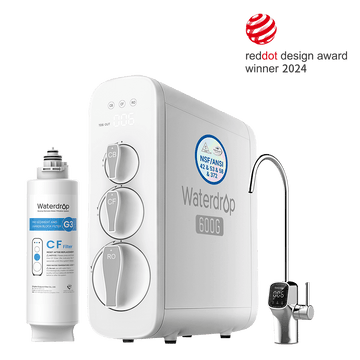 Waterdrop G3P600 Untertisch RO-Wasserfilter mit einem zusätzlichen CF-Filter - 600GPD