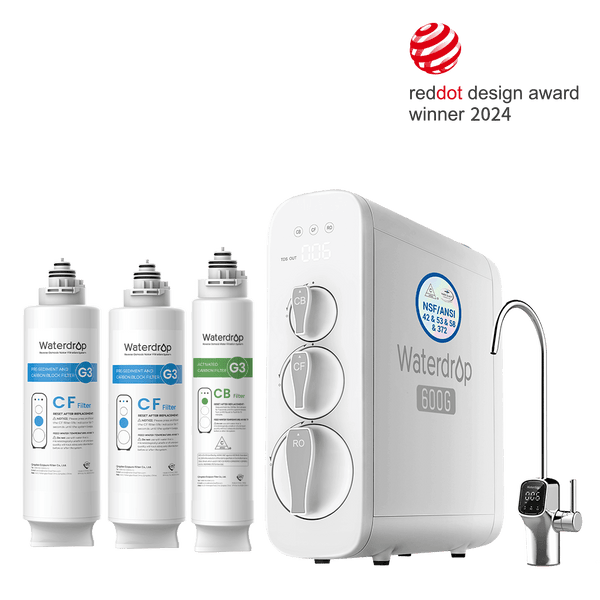 Waterdrop G3P600 Umkehrosmose Wasserfilter – 1 year Combo