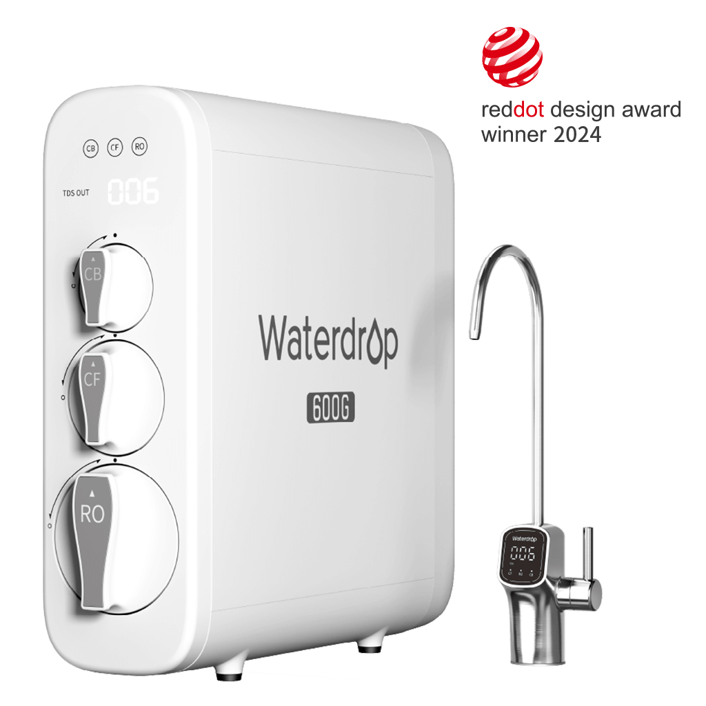 Waterdrop G3P600 Smart Untertisch Umkehrosmose Wasserfilter 600 GPD