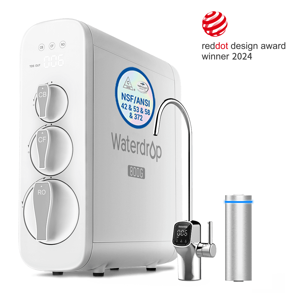 Waterdrop G3P800 Tankloser Umkehrosmose Wasserfilter 800 GPD