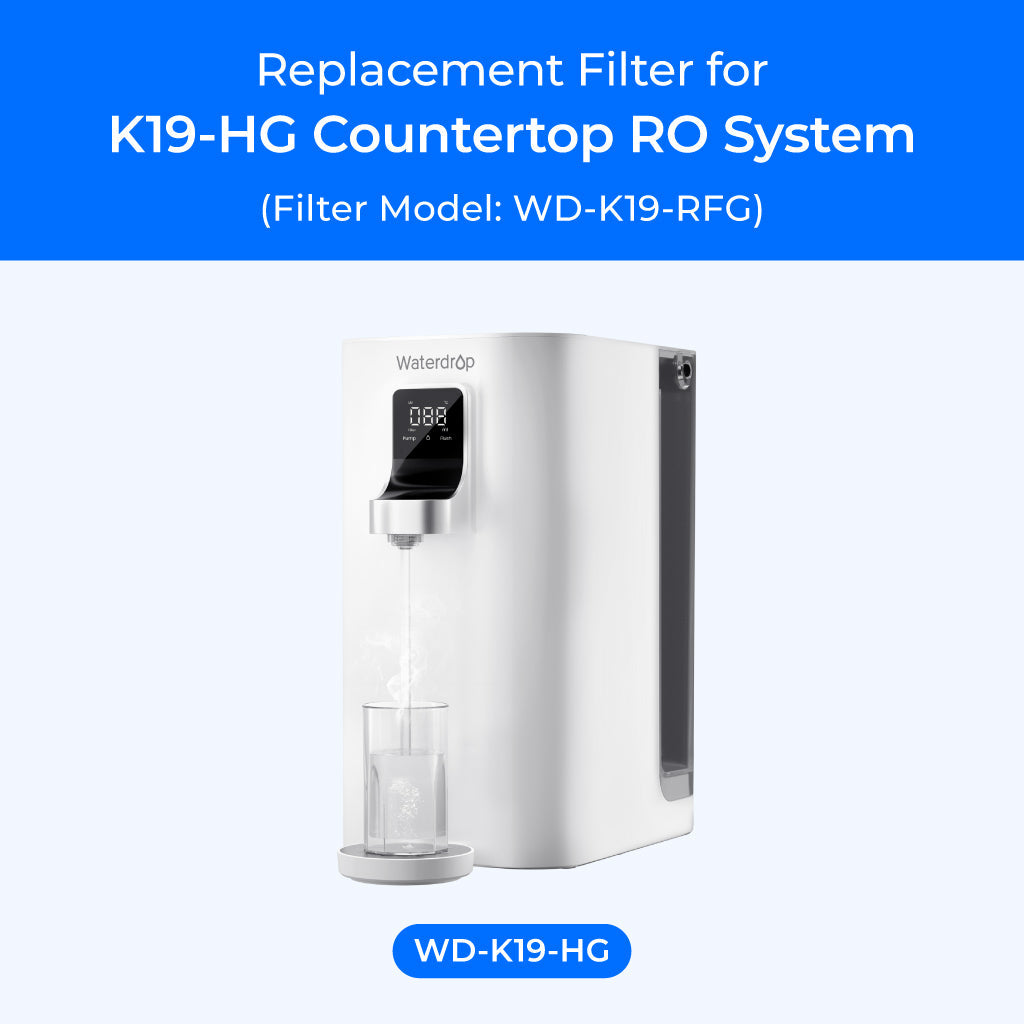 WD-K19RFG Filter für das Waterdrop K19-HG Tisch-Umkehrosmose-System