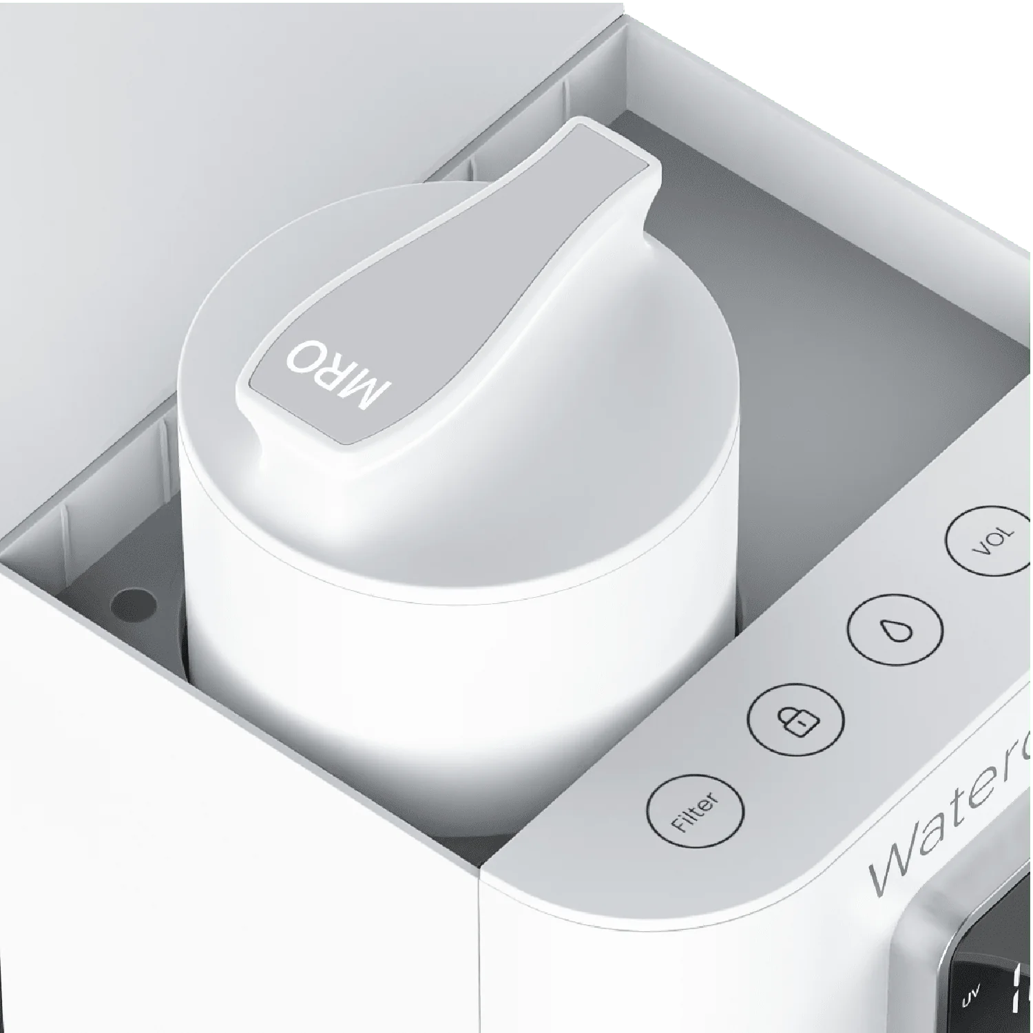 Waterdrop K19-H Sofort-Heißwasserspender mit Arbeitsplatten-Umkehrosmose-System