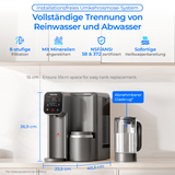Waterdrop M6HG Auftisch-Umkehrosmoseanlage mit Sofort-Heißwasser