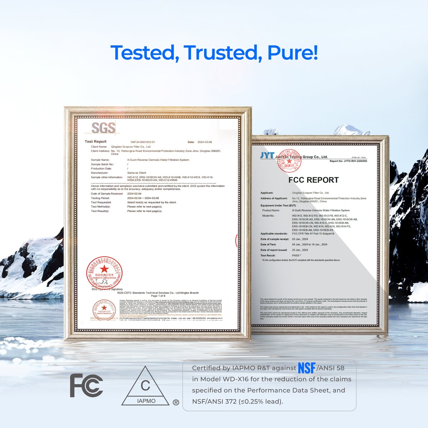 X12-F3 Filter für Waterdrop X12 Umkehrosmoseanlage | 1200 GPD