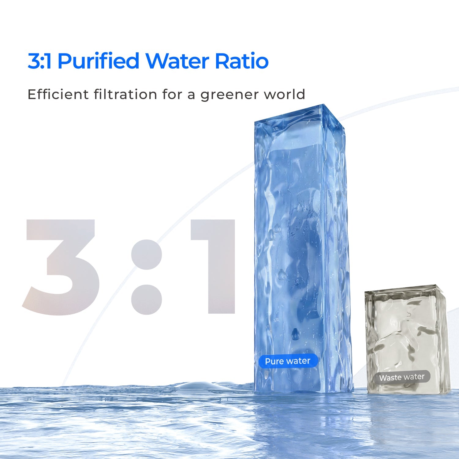 X12-F3 Filter für Waterdrop X12 Umkehrosmoseanlage | 1200 GPD