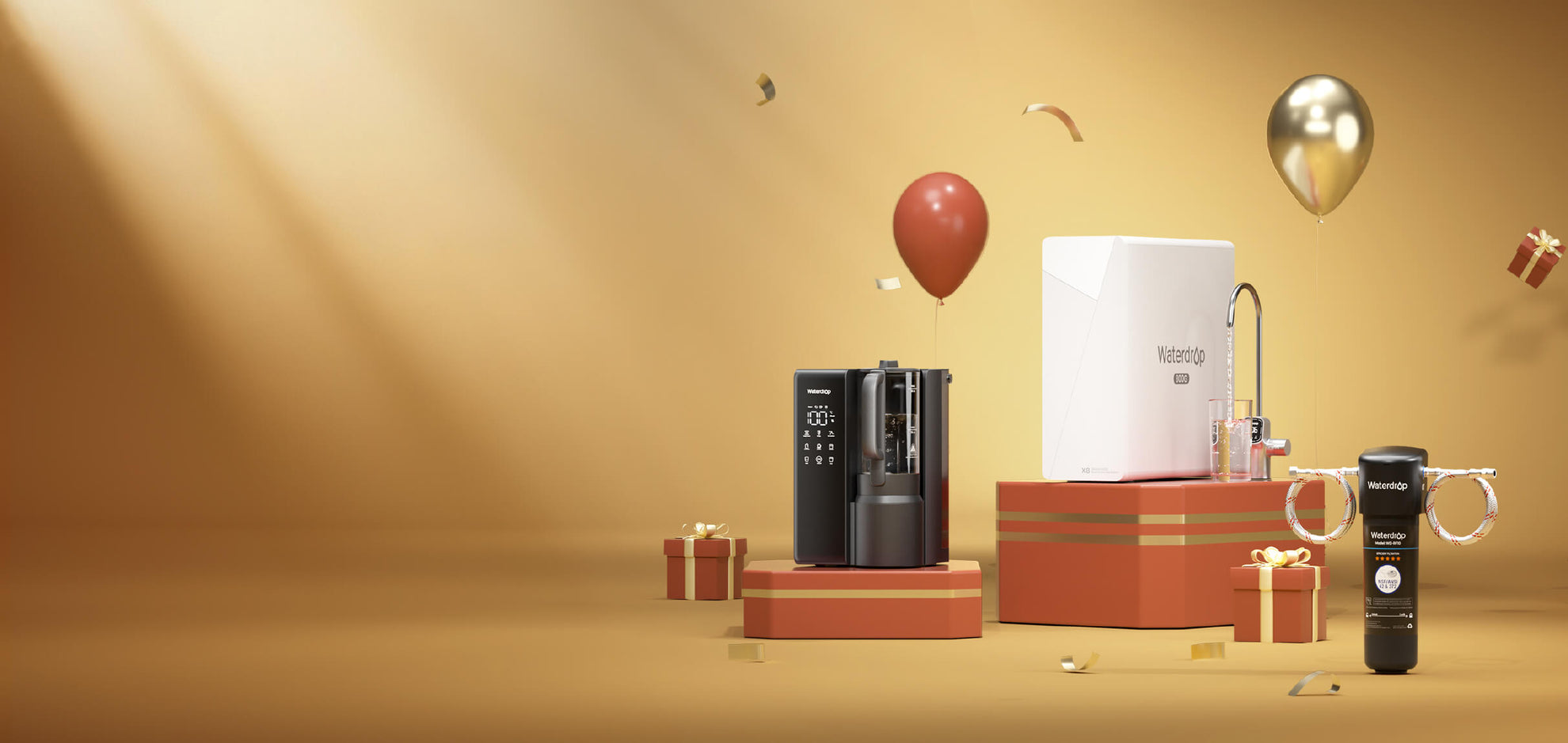 KOSTENLOSES Umkehr-Osmose-System​