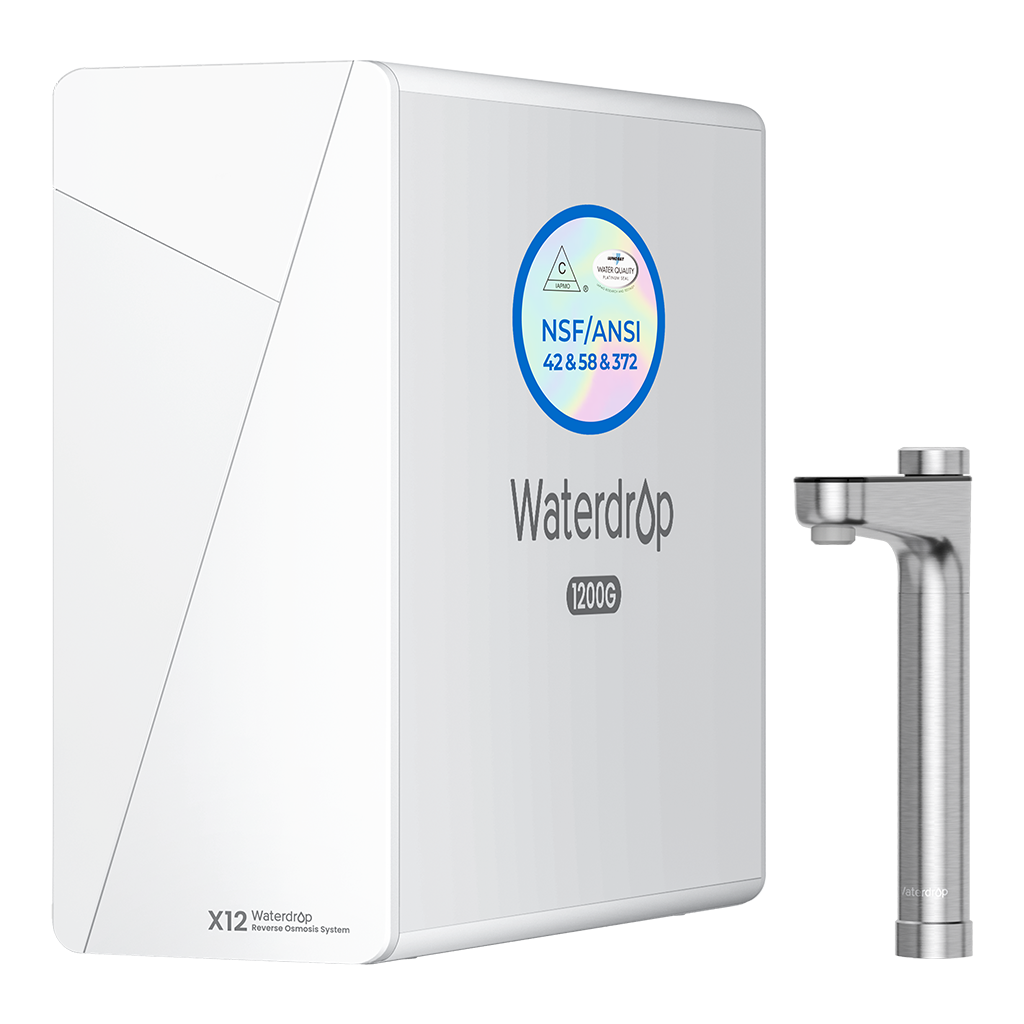 Umkehrosmoseanlage Alkaline pH Mineralien Wasserfilter der Waterdrop X-Serie, X12