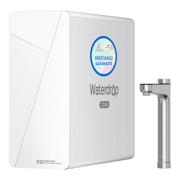 Umkehrosmoseanlage Alkaline pH Mineralien Wasserfilter der Waterdrop X-Serie, X12