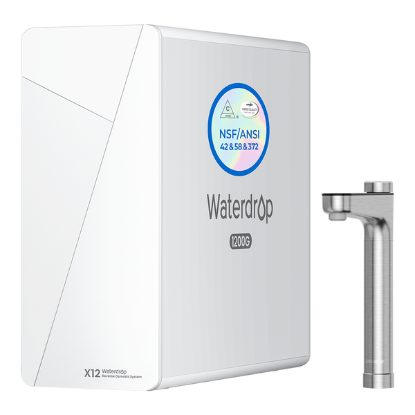Waterdrop X12 Alkalischer Tankloser Umkehrosmose Wasserfilter 1200 GPD