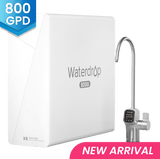 Waterdrop X8 Tankloser Untertisch Umkehrosmose Wasserfilter 800 GPD