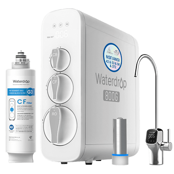 Waterdrop G3P800 Untertisch RO Wasserfiltersystem Kombi-Kit - CF