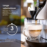 Waterdrop Filter Ersatz für Philips AquaClean CA6903/10 CA6903/22, 4 Pack | Kompatibel mit Saeco und Philips Kaffeevollautomaten, TÜV SÜD Zertifiziert, Reduzieren PFAS, PFOA/PFOS (4)