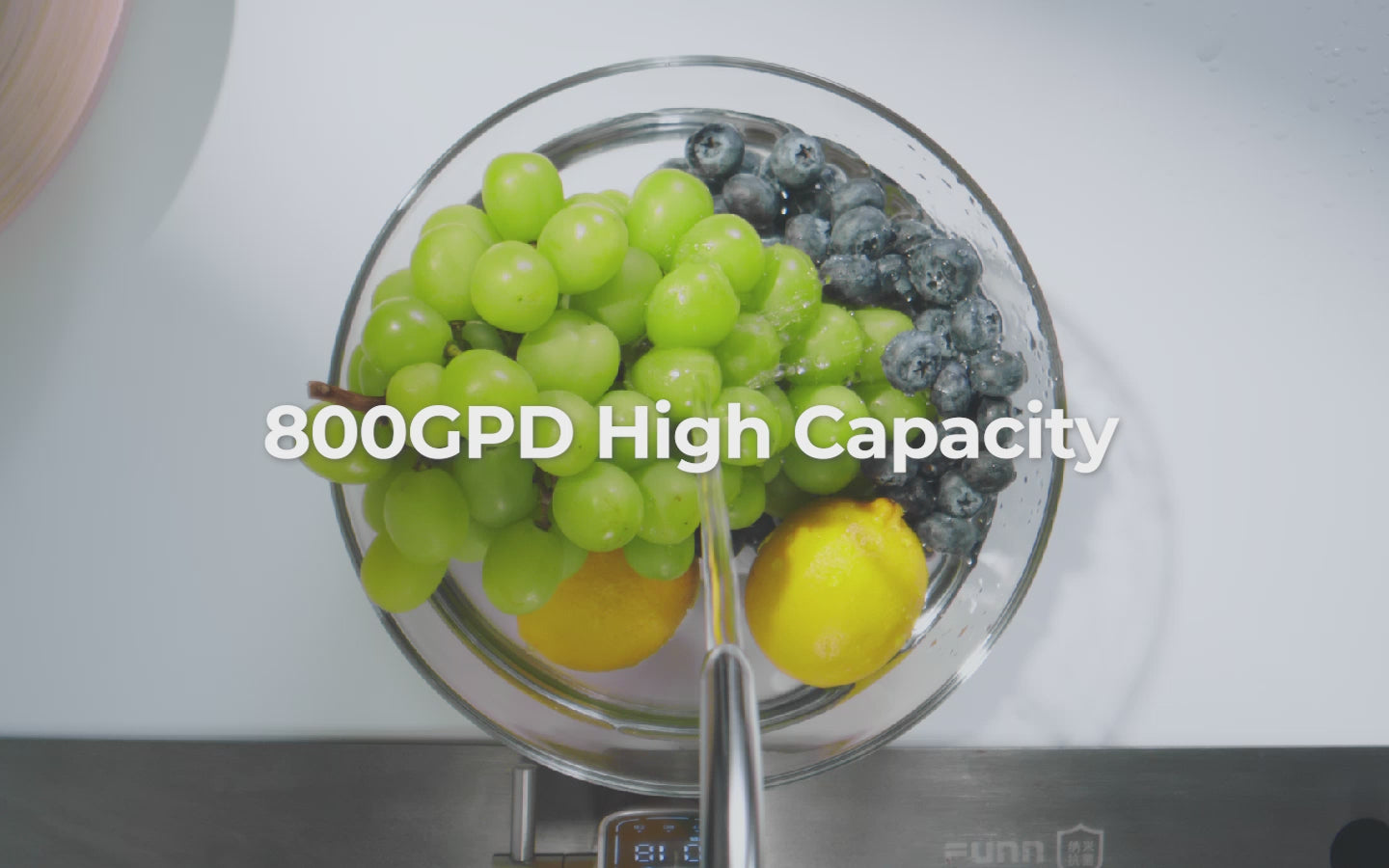 800 GPD Schnellfiltration