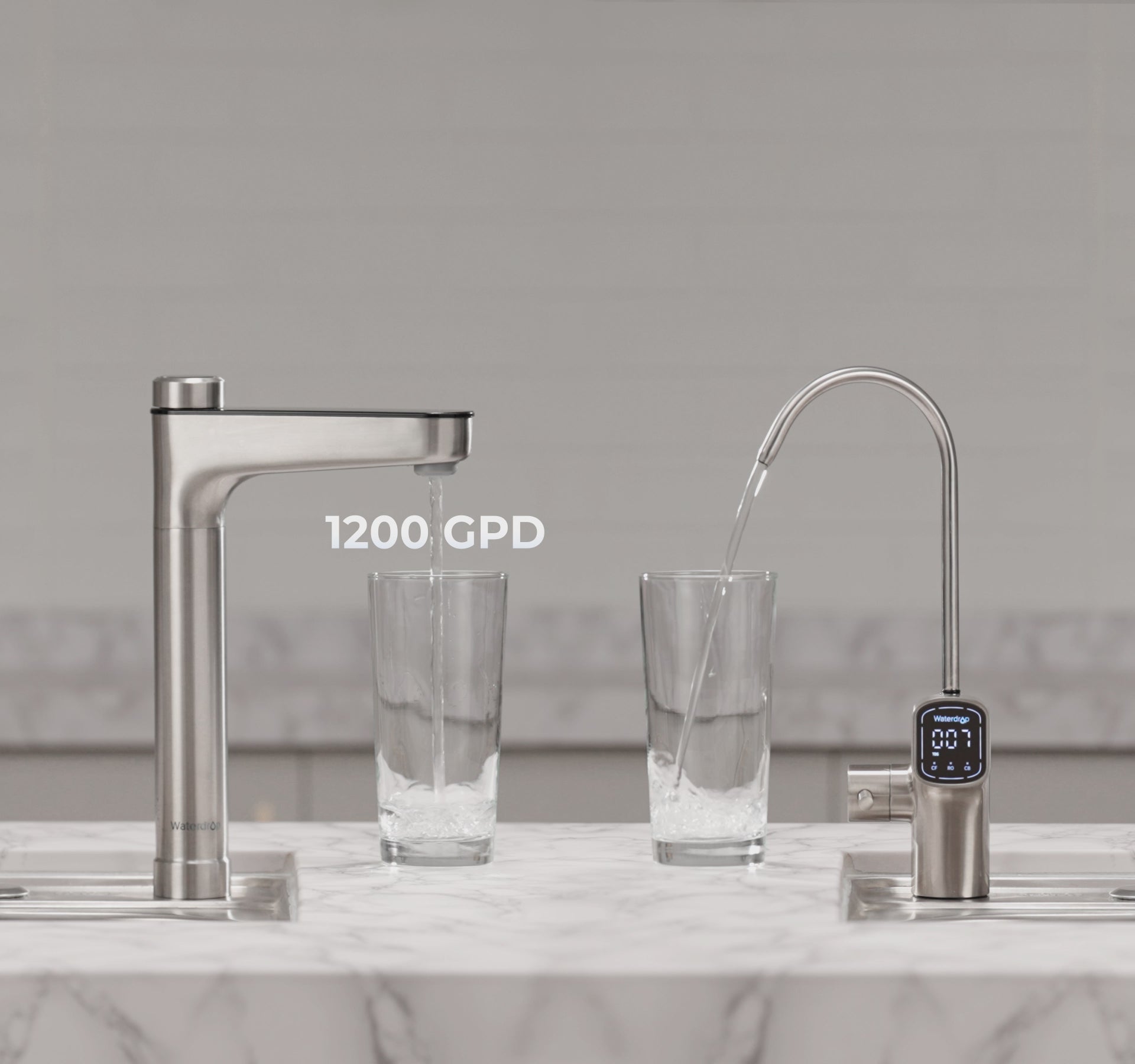 1200 GPD Schnellfluss