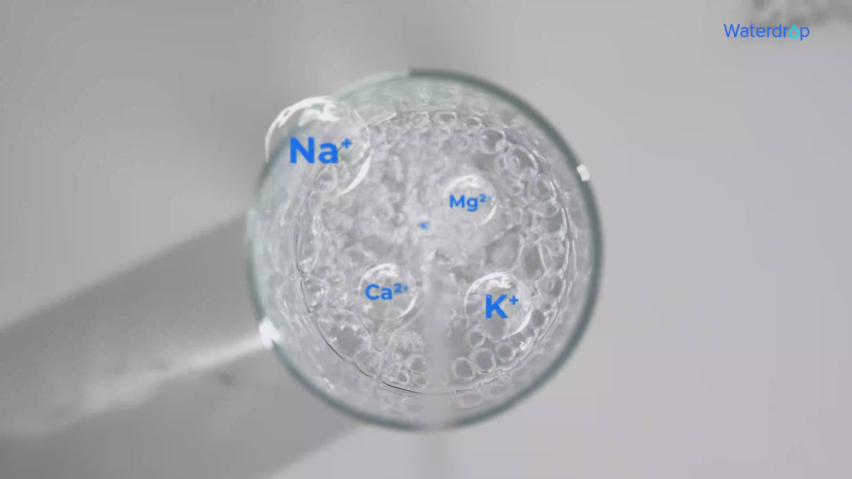 Leicht alkalisches Wasser