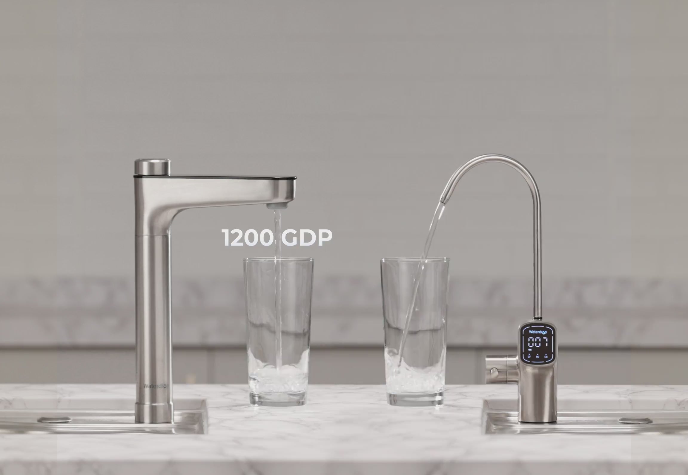 Schneller mit 1200GPD Fill A Cup in 3s