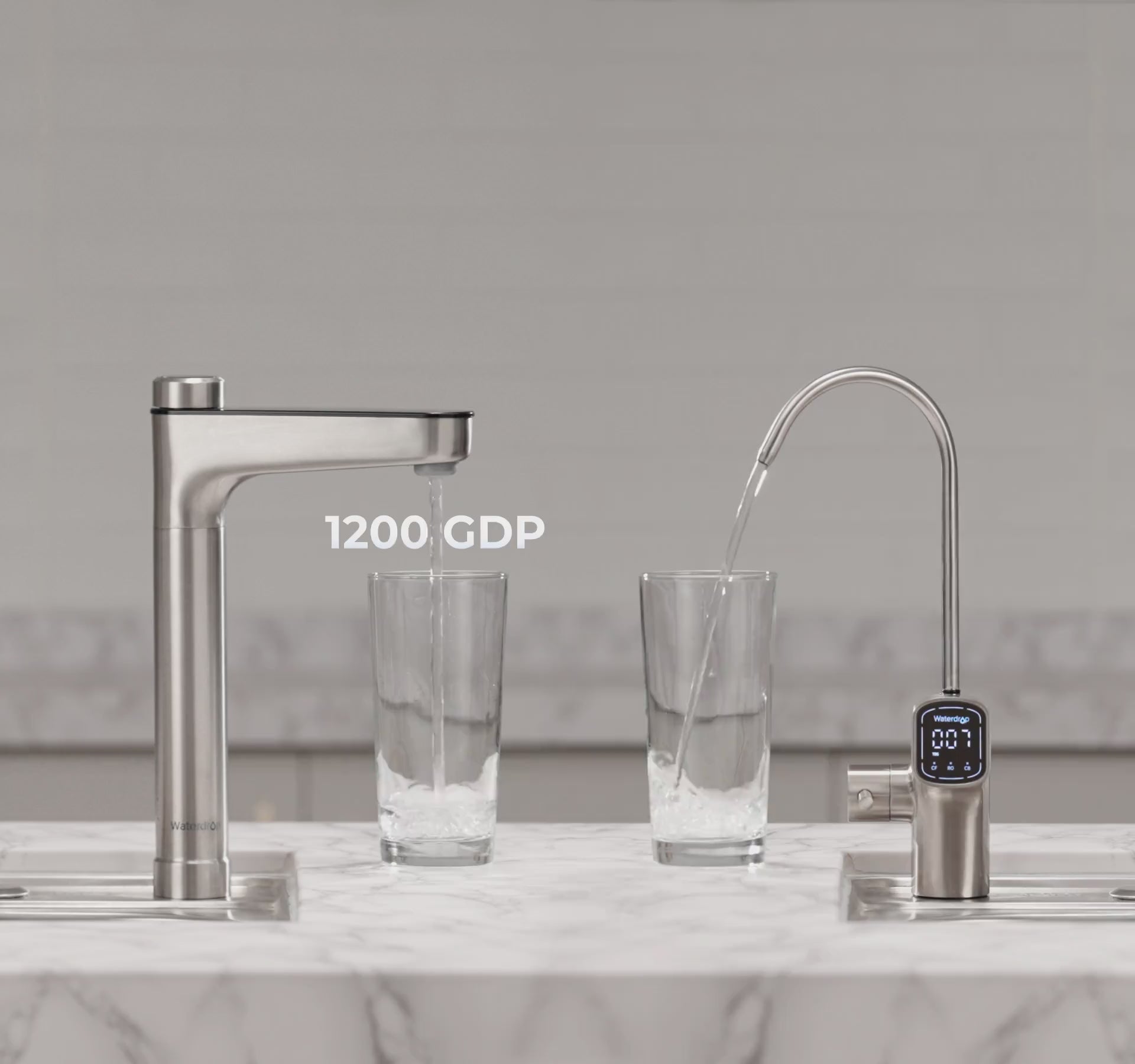 Schneller mit 1200GPD Fill A Cup in 3s