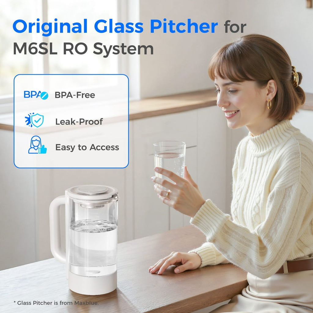 Water Pitcher for M6SL Countertop Reverse Osmosis System