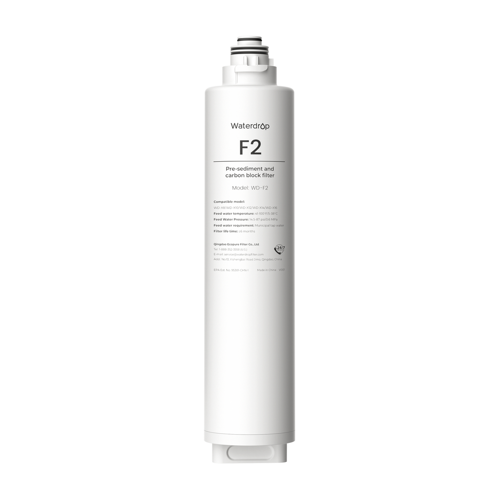 F2 Filter für Waterdrop X Serie Umkehrosmosesystem