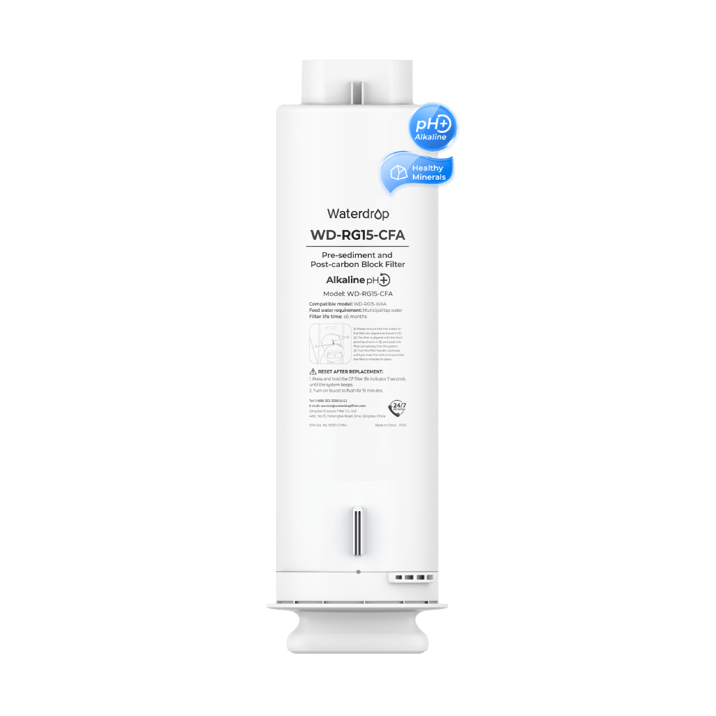 G5P500A-CF Ersatzfilter für Waterdrop G5P500A Alkalische Umkehrosmoseanlage
