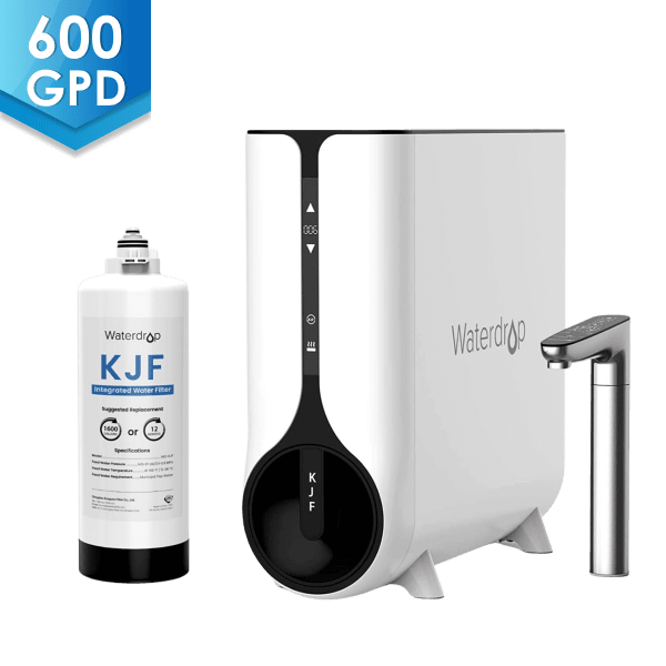 Waterdrop K6 Heißwasser Sofortspender umkehrosmose wasserfilter mit KJF Ersatzfilter, WD-K6-W-KJF