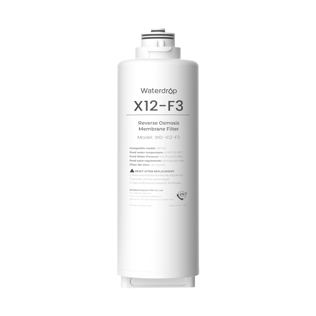 X12-F3 Filter für Waterdrop X12 Umkehrosmoseanlage | 1200 GPD