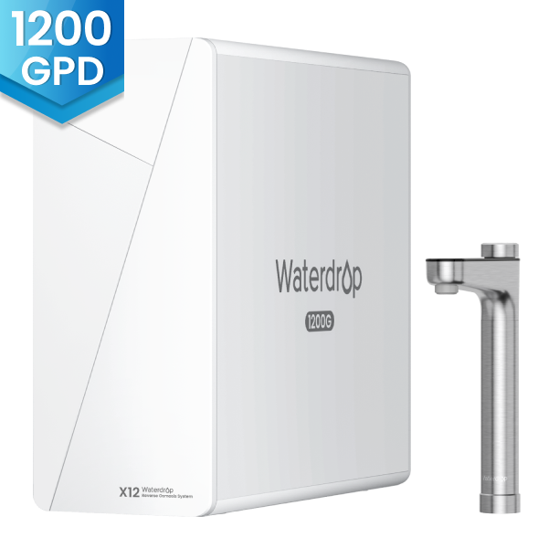 Waterdrop X-Serie Umkehrosmose-System, X12-F2A, 1 year combo