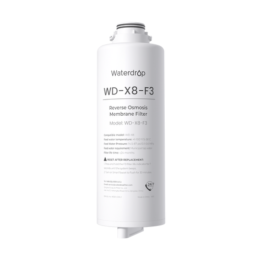 X8-F3 Filter für Waterdrop X8 Umkehrosmoseanlage | 800 GPD
