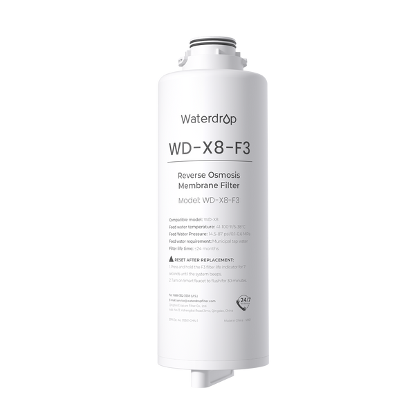 X8-F3 Filter für Waterdrop X8 Umkehrosmoseanlage | 800 GPD
