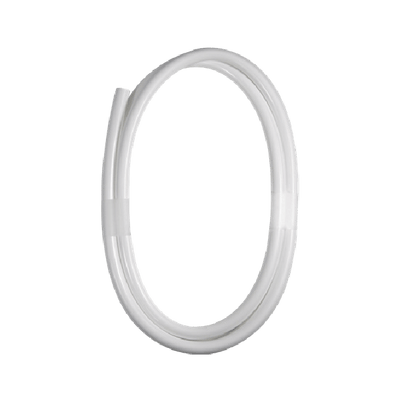 Weißer 3/8"-PE-Schlauch