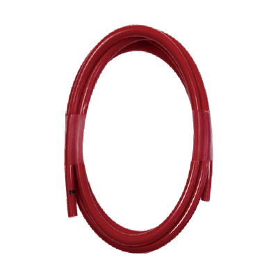 Roter 1/4"-PE-Schlauch