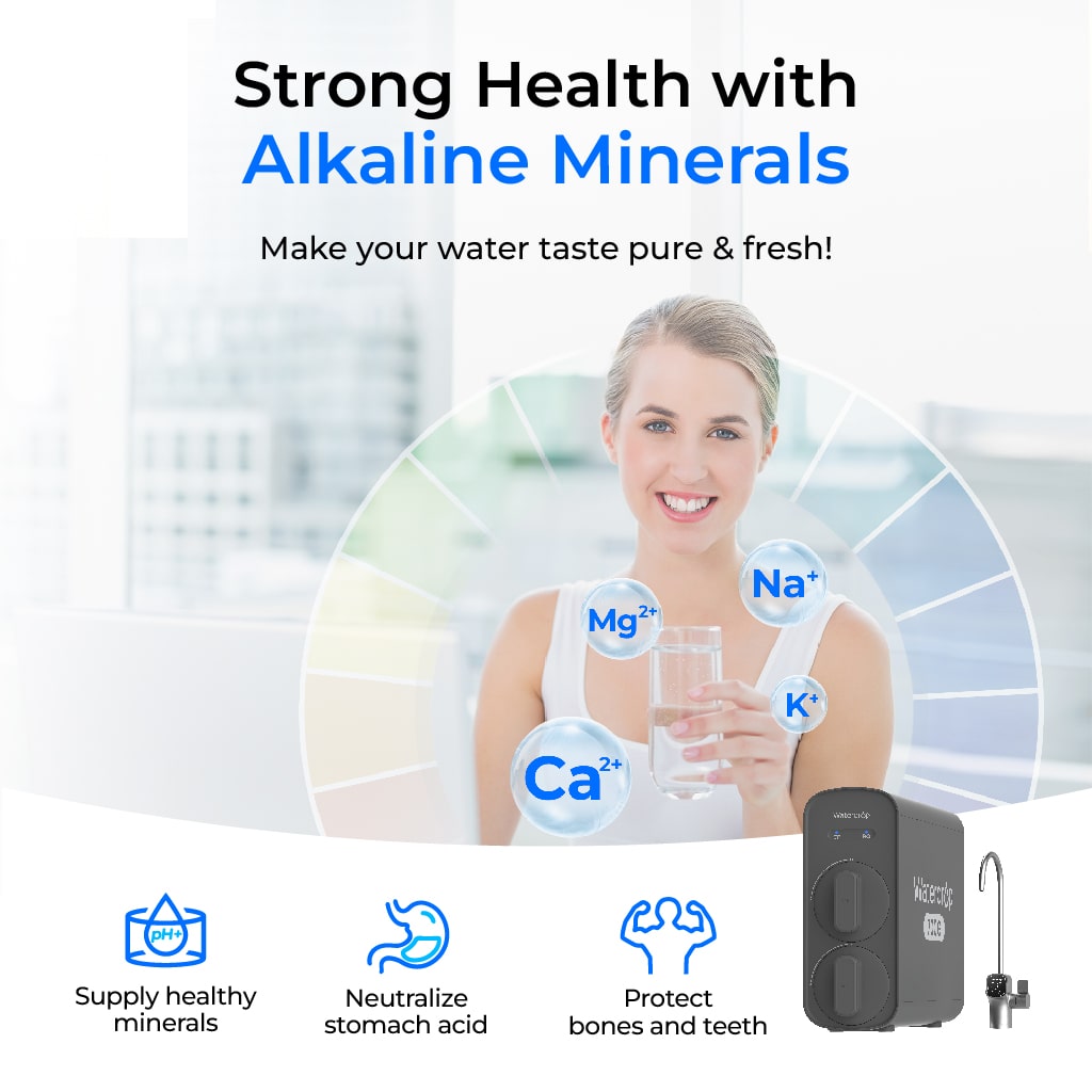 Waterdrop G5P700A Alkalische Umkehrosmose Wasserfilter mit Wasserhahn