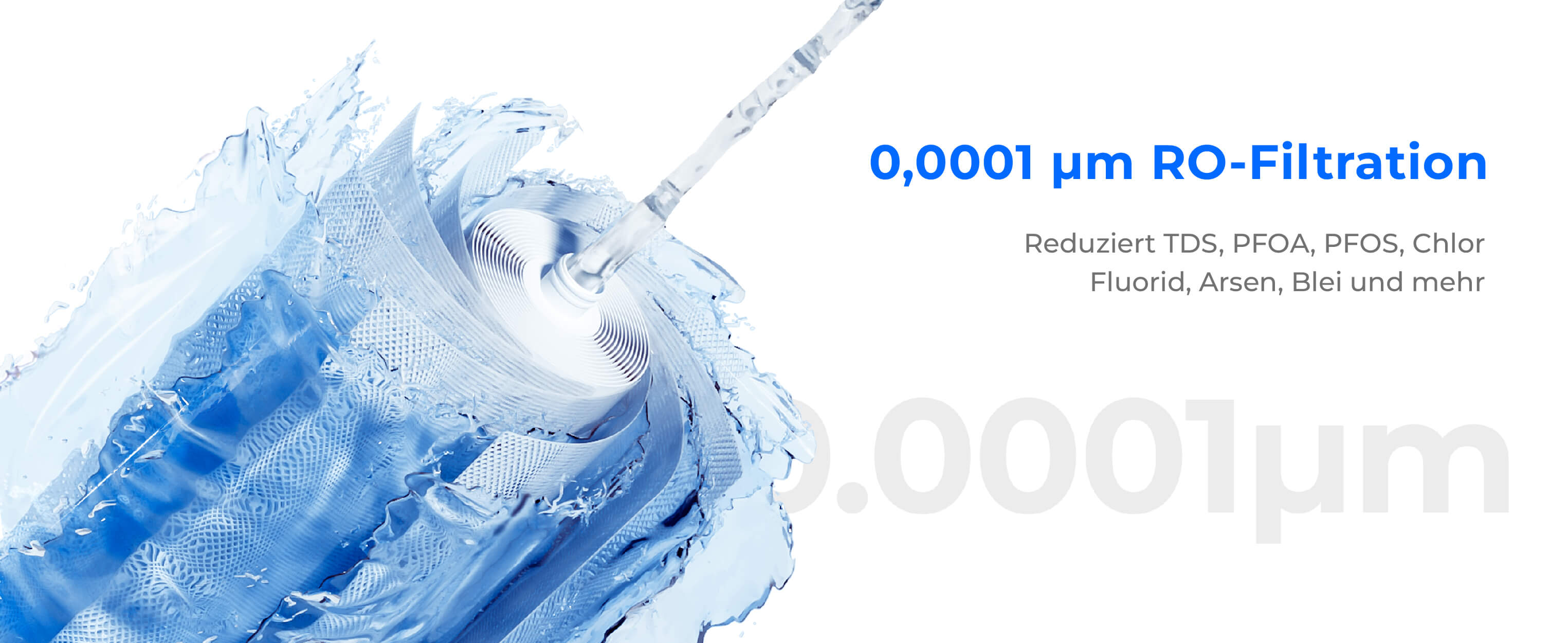 0,0001μm RO-Filtration