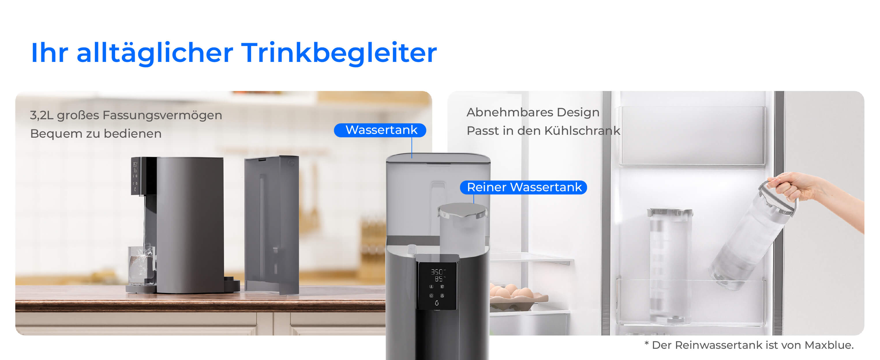Tragbarer Reinwassertank