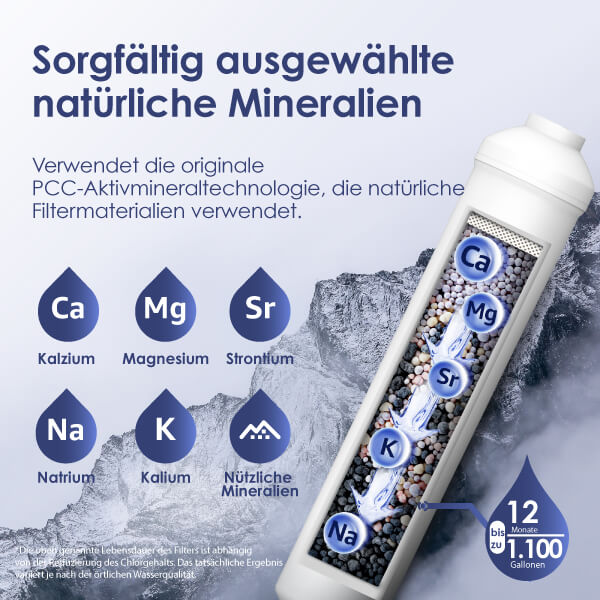 Neuartige Mineralisierungs-Technologie