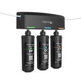 3-stufiges Unterbau-Wasserfiltersystem mit speziellem Wasserhahn Waterdrop TSB