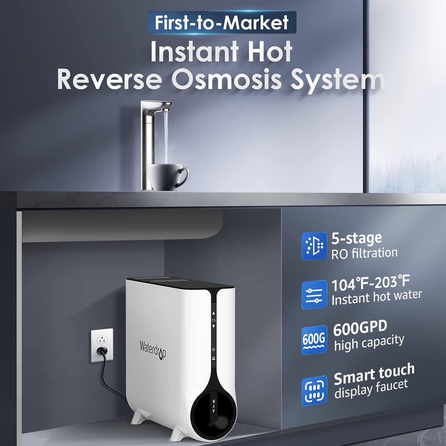 Waterdrop K6 UmkehrosmoseInstantHeißwasserSpendersystem