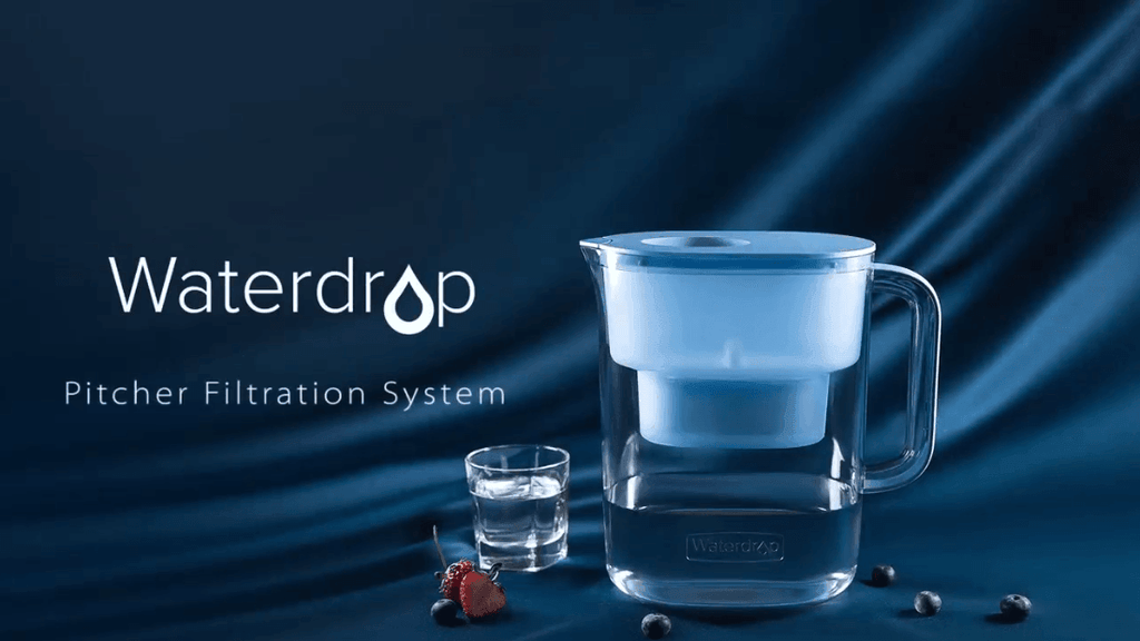 Waterdrop Lucid 10-Cup Water Filter Pitcher System PT-07 