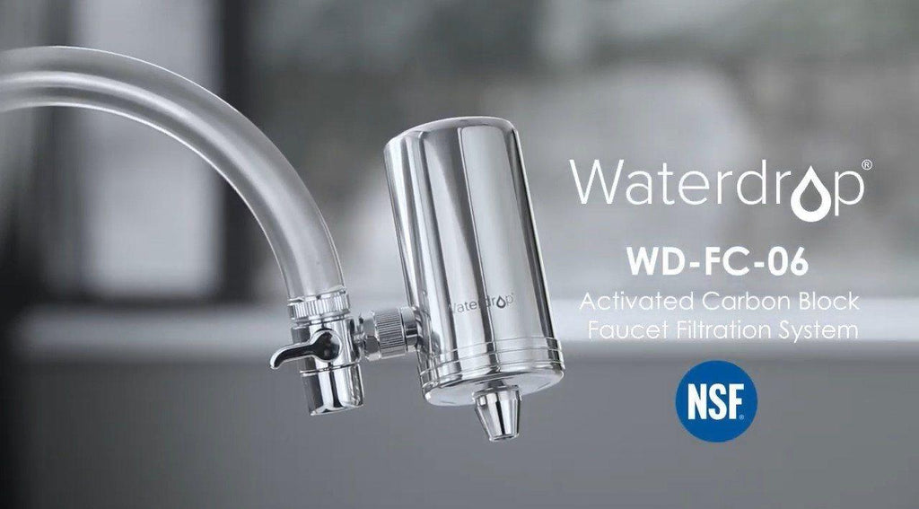 Waterdrop Wasserhahn Wasserfilter System Edelstahl FC-06